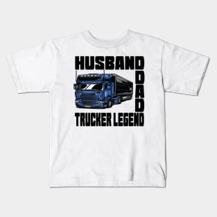 Trendy husband dad ever Kids T-Shirt